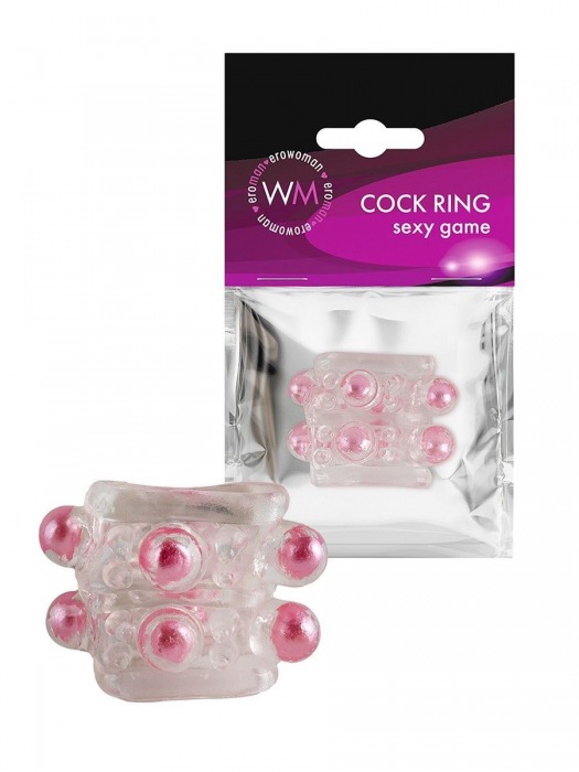 Прозрачная насадка на пенис с цветными шариками - Erowoman-Eroman - в Уфе купить с доставкой