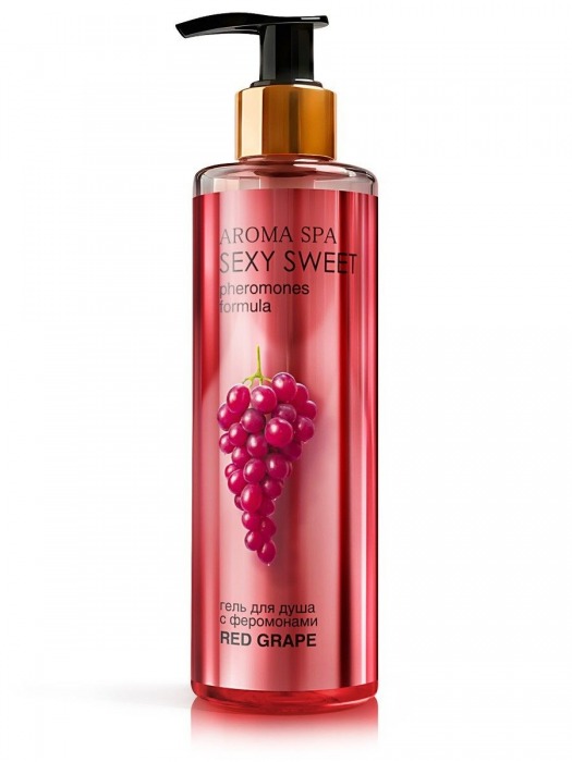 Гель для душа с феромонами и ароматом винограда Red Grape - 200 мл. -  - Магазин феромонов в Уфе