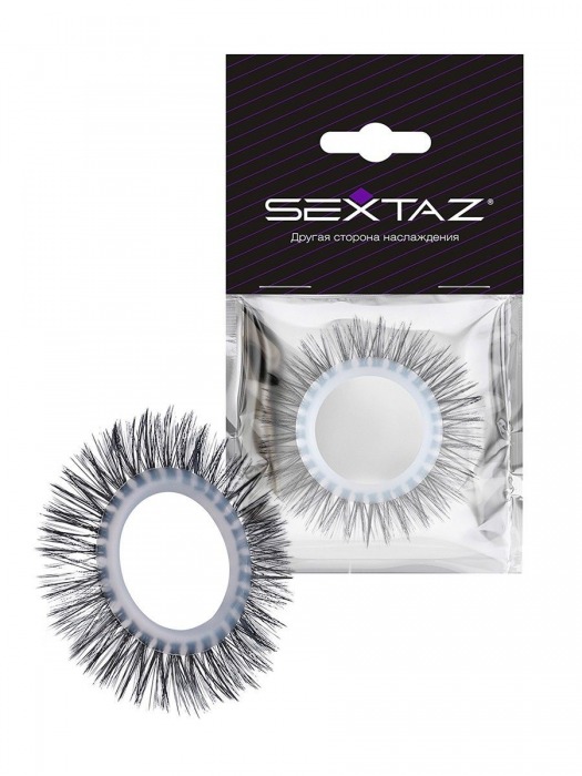 Круглое эрекционное кольцо с длинными «ресничками» - Sextaz - в Уфе купить с доставкой