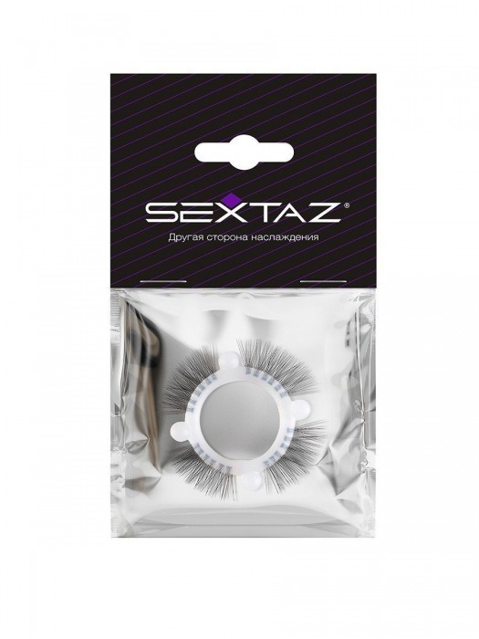 Эластичное кольцо с «ресничками» и 4 шариками - Sextaz - в Уфе купить с доставкой