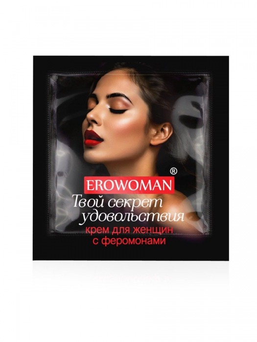 Женский возбуждающий крем с феромонами EroWoman - 1,5 гр. - Биоритм - купить с доставкой в Уфе