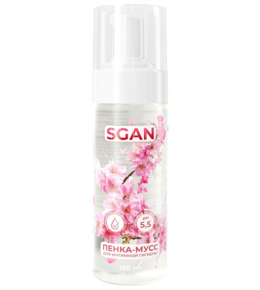 Пенка-мусс для интимной гигиены SGAN с пребиотиками - 150 мл. - SGAN - купить с доставкой в Уфе