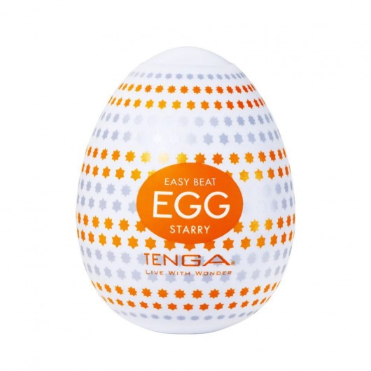 Мастурбатор-яйцо Tenga Egg Starry - Tenga - в Уфе купить с доставкой