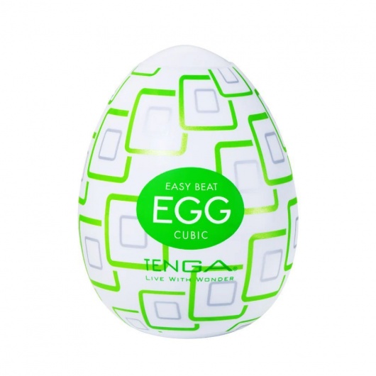 Мастурбатор-яйцо Tenga Egg Cubic - Tenga - в Уфе купить с доставкой