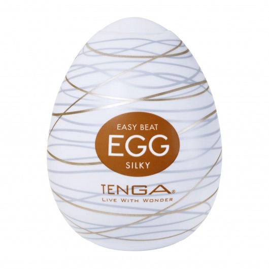 Мастурбатор-яйцо Tenga Egg Silky - Tenga - в Уфе купить с доставкой