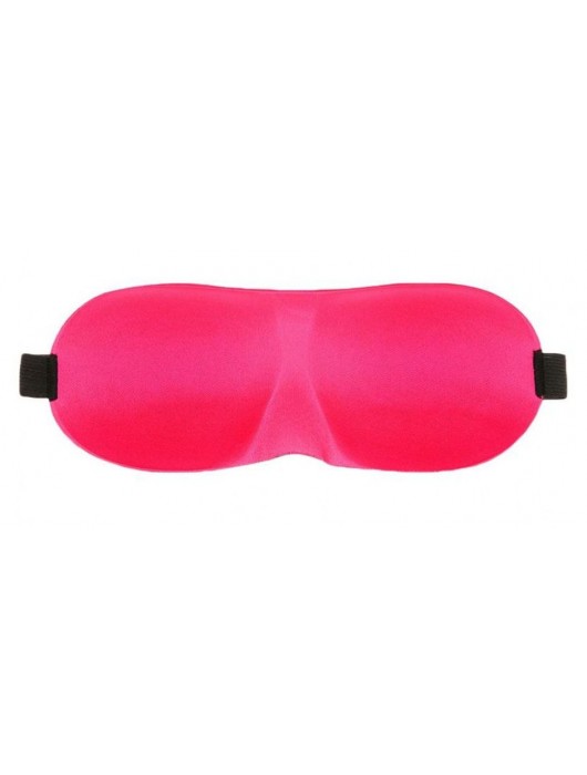 Розовая глухая маска на резинке - Sitabella - купить с доставкой в Уфе