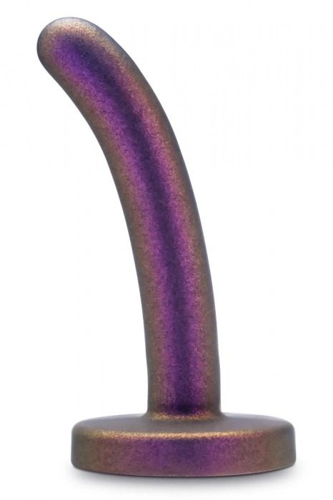 Фиолетовая насадка с гладкой поверхностью Surrender 4.75 Inch Beginner Pegging Dildo - 12 см. - Blush Novelties - купить с доставкой в Уфе