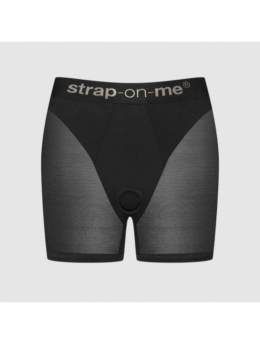 Трусики-шорты для фиксации насадок Strap-on-me Harness Lingerie Halo - size S - Strap-on-me - купить с доставкой в Уфе