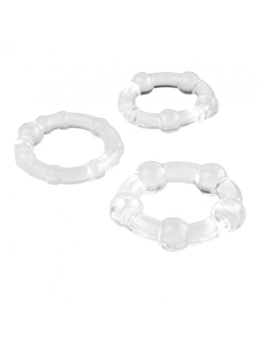 Набор из 3 эрекционных прозрачных колец - Boys of Toys - в Уфе купить с доставкой