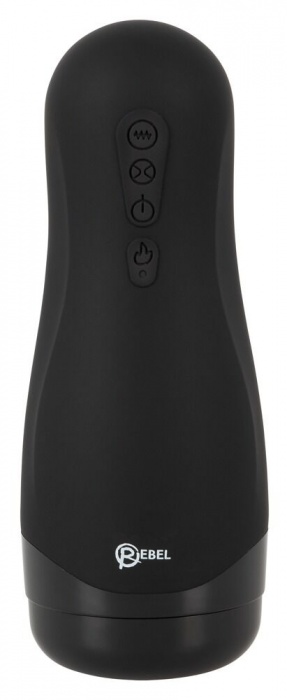 Черный вибромастурбатор с подогревом Masturbator with 3 Functions - Orion - в Уфе купить с доставкой