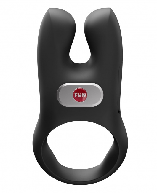 Черное эрекционное виброкольцо Nos - Fun Factory - в Уфе купить с доставкой