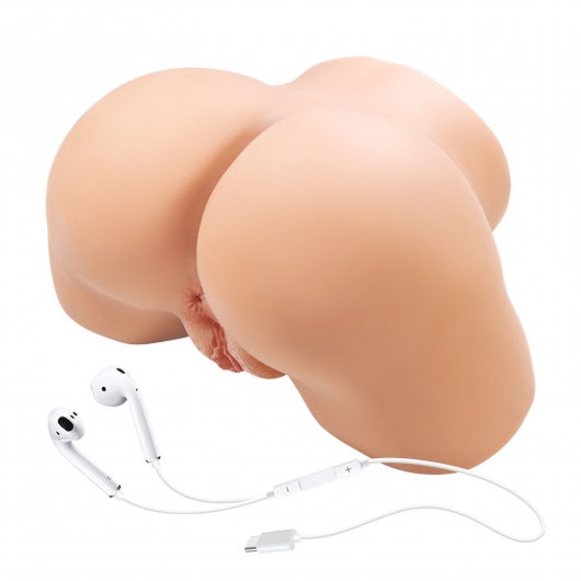 Телесный мастурбатор Olivia с 2 любовными отверстиями - Baile - в Уфе купить с доставкой