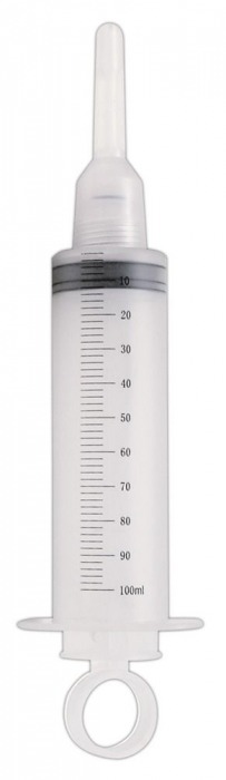 Шприц для спринцевания с двумя съемными насадками - Orion - купить с доставкой в Уфе