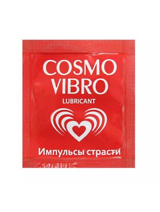 Пробник женского стимулирующего лубриканта на силиконовой основе Cosmo Vibro - 3 гр. - Биоритм - купить с доставкой в Уфе
