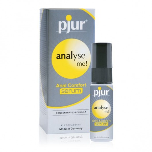 Анальный спрей pjur ANALYSE ME Serum - 20 мл. - Pjur - купить с доставкой в Уфе