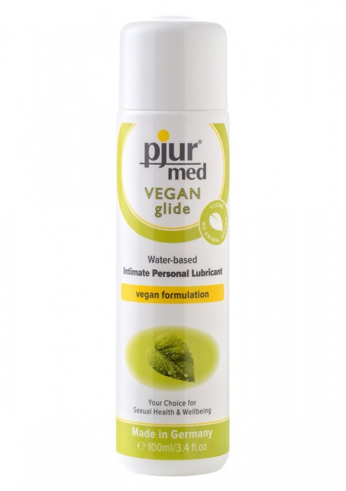 Натуральный лубрикант pjur MED Vegan Gilde - 100 мл. - Pjur - купить с доставкой в Уфе