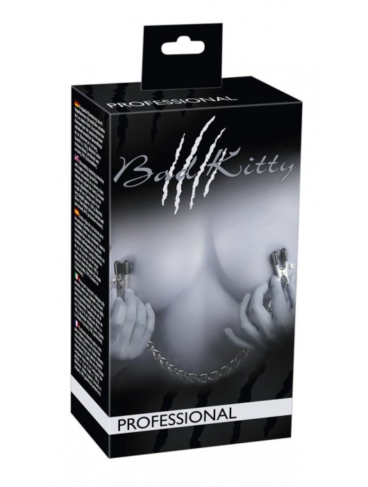 Металлические зажимы на соски Kette mit Klemmen с соединительной цепочкой - Orion - купить с доставкой в Уфе