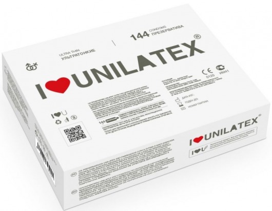 Ультратонкие презервативы Unilatex Ultra Thin - 144 шт. - Unilatex - купить с доставкой в Уфе