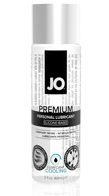 Охлаждающий лубрикант на силиконовой основе JO Personal Premium Lubricant Cooling - 60 мл. - System JO - купить с доставкой в Уфе