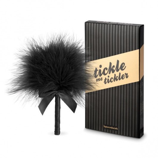 Пуховка для эротических игр Tickle Me Tickler - Bijoux Indiscrets - купить с доставкой в Уфе