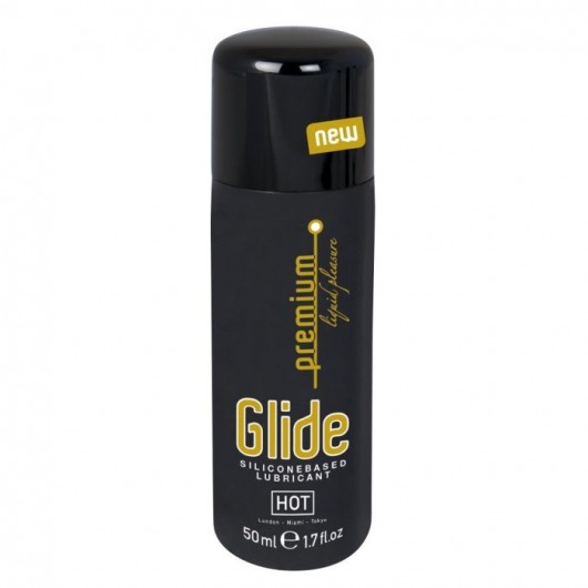 Интимный гель на силиконовой основе Premium Glide - 50 мл. - HOT - купить с доставкой в Уфе