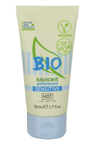 Органический лубрикант для чувствительной кожи Bio Sensitive - 50 мл. - HOT - купить с доставкой в Уфе