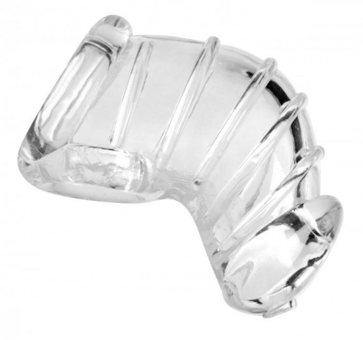 Насадка для ограничения эрекции Detained Soft Body Chastity Cage - XR Brands - купить с доставкой в Уфе