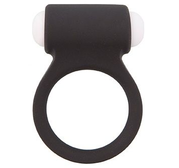 Чёрное эрекционное виброкольцо LIT-UP SILICONE STIMU RING 3 BLACK - Dream Toys - в Уфе купить с доставкой