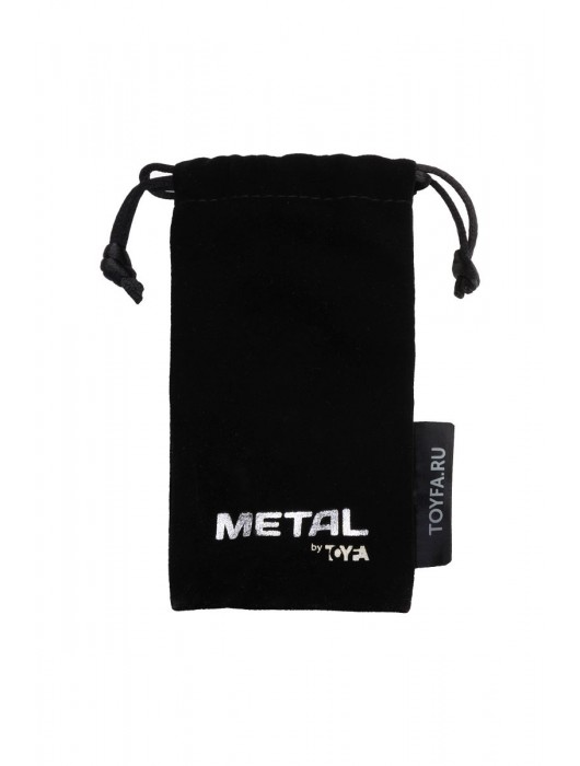 Серебристая анальная пробка с прозрачным кристаллом-сердцем - 8 см. - ToyFa - купить с доставкой в Уфе