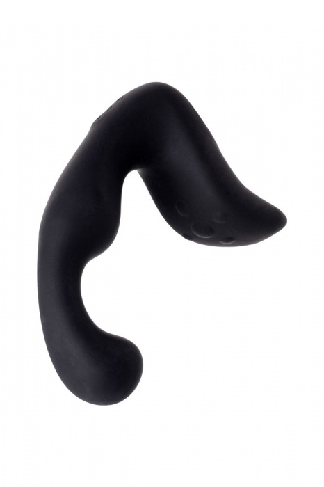 Чёрный изогнутый вибростимулятор простаты Erotist - Erotist Adult Toys - в Уфе купить с доставкой