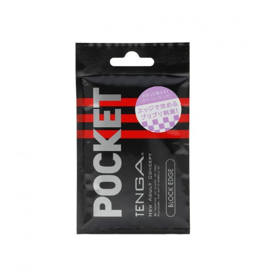 Карманный мастурбатор BLOCK EDGE - Tenga - в Уфе купить с доставкой