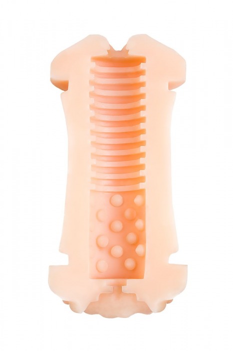 Двухсторонний мастурбатор JOS  NADIN в красном цилиндре - JOS - в Уфе купить с доставкой Двухсторонний мастурбатор JOS  NADIN в красном цилиндре - JOS - в Уфе купить с доставкой