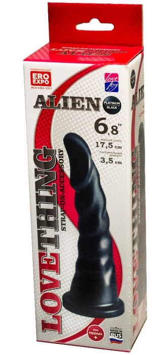 Насадка для трусиков харнесс Alien - 17,5 см. - LOVETOY (А-Полимер) - купить с доставкой в Уфе