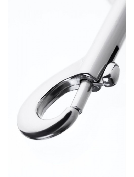 Серебристый двухсторонний карабин TOYFA Metal - ToyFa - купить с доставкой в Уфе