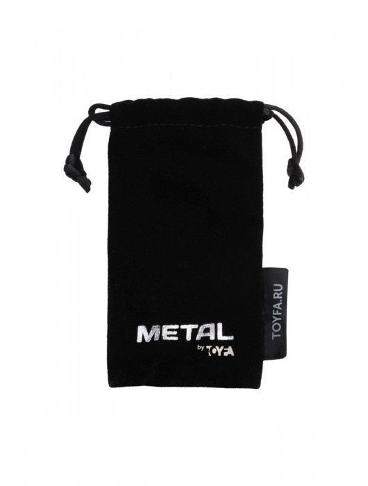 Серебристый двухсторонний карабин TOYFA Metal - ToyFa - купить с доставкой в Уфе