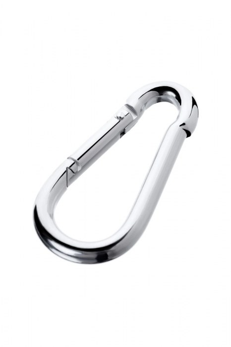 Серебристый карабин TOYFA Metal - ToyFa - купить с доставкой в Уфе