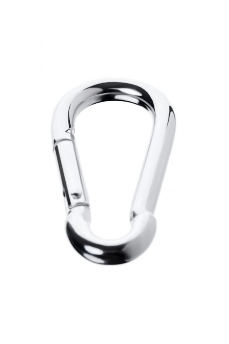 Серебристый карабин TOYFA Metal - ToyFa - купить с доставкой в Уфе