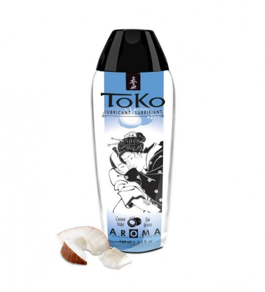 Интимный гель TOKO Cononut Water с ароматом кокоса - 165 мл. - Shunga - купить с доставкой в Уфе