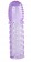 Насадка гелевая фиолетовая с точками, шипами и наплывами - 13,5 см. - Toyfa Basic - в Уфе купить с доставкой