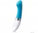 Голубой вибромассажёр Gigi 2 Turquoise Blue - Lelo купить в Уфе с доставкой в Orgasmix.ru Голубой вибромассажёр Gigi 2 Turquoise Blue - Lelo