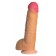 Реалистичный телесный фаллоимитатор с присоской №64 - 20 см. - Джага-Джага