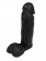 Черная насадка HARNESS для трусиков с плугом №4 - 16,7 см. - Джага-Джага купить в Уфе с доставкой в Orgasmix.ru Черная насадка HARNESS для трусиков с плугом №4 - 16,7 см. - Джага-Джага - купить с доставкой в Уфе