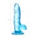 Голубой реалистичный фаллоимитатор Indy - 15,8 см. - A-toys