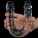 Прозрачный двусторонний фаллоимитатор Flawless Clear Double Dildo - 30 см. - Lovetoy купить с доставкой в интернет-магазине Orgasmix в Уфе Прозрачный двусторонний фаллоимитатор Flawless Clear Double Dildo - 30 см. - Lovetoy