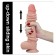 Телесный фаллоимитатор Sliding Skin Dual-Layered 9.0 - 23 см. - Lovetoy