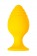 Желтая анальная втулка Riffle - 6 см. - ToyFa