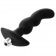 Черная вибропробка для простаты FantASStic Vibrating Prostate Plug - 14,5 см. - Dream Toys - в Уфе купить с доставкой