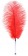 Красное страусовое пёрышко - ToyFa - купить с доставкой в Уфе