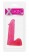 Розовый гелевый фаллоимитатор XSKIN 6 PVC DONG - 15 см. - Dream Toys купить с доставкой в интернет-магазине Orgasmix в Уфе Розовый гелевый фаллоимитатор XSKIN 6 PVC DONG - 15 см. - Dream Toys