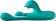 Зеленый инновационный вибратор-кролик Sensa Sway с технологией массажа на 360 градусов - 25 см. - Amovibe